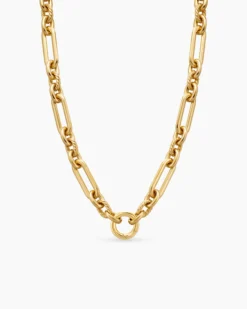 Lexington Chain Necklace 18K Yellow Gold, 9.8mm