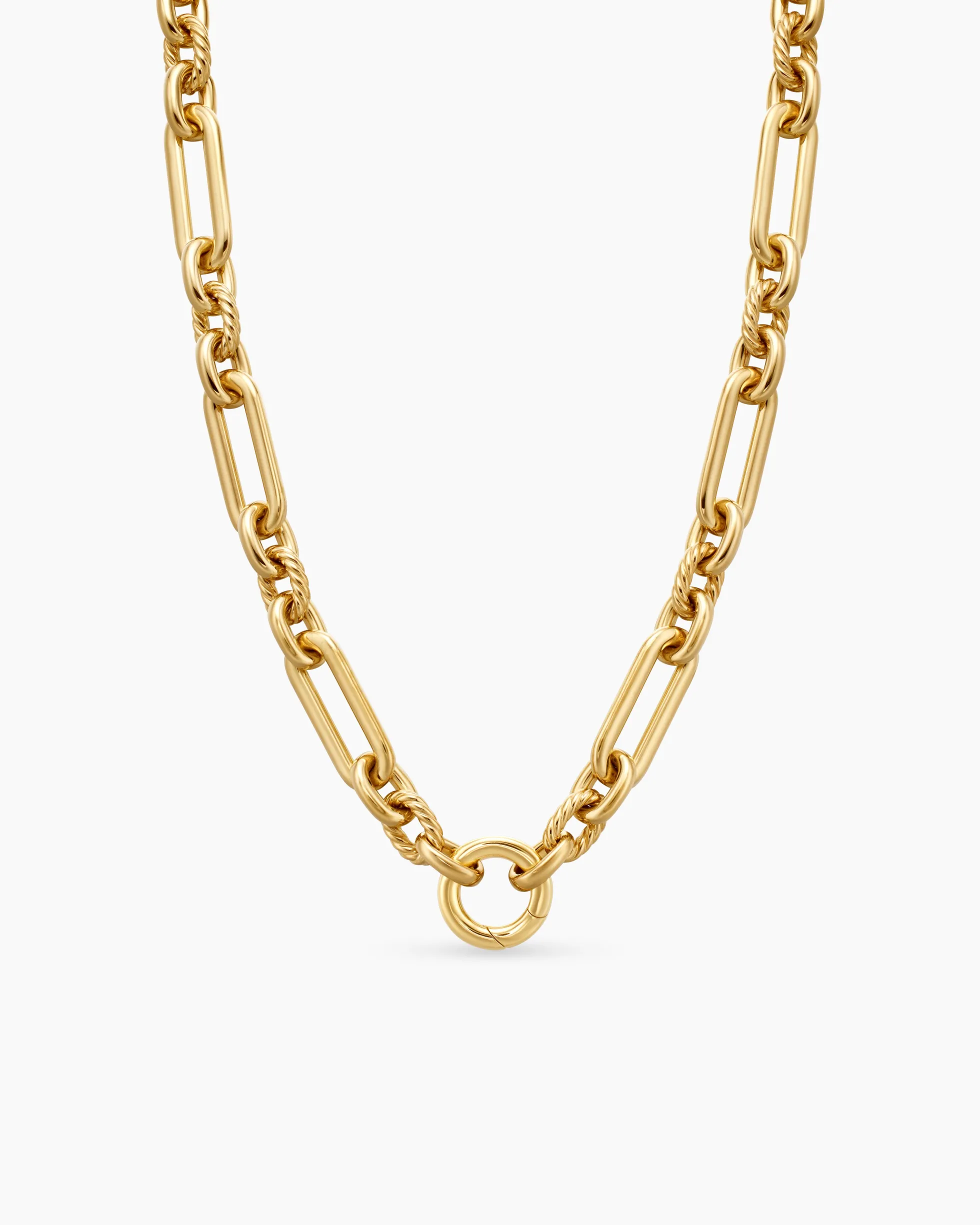 Lexington Chain Necklace 18K Yellow Gold, 9.8mm