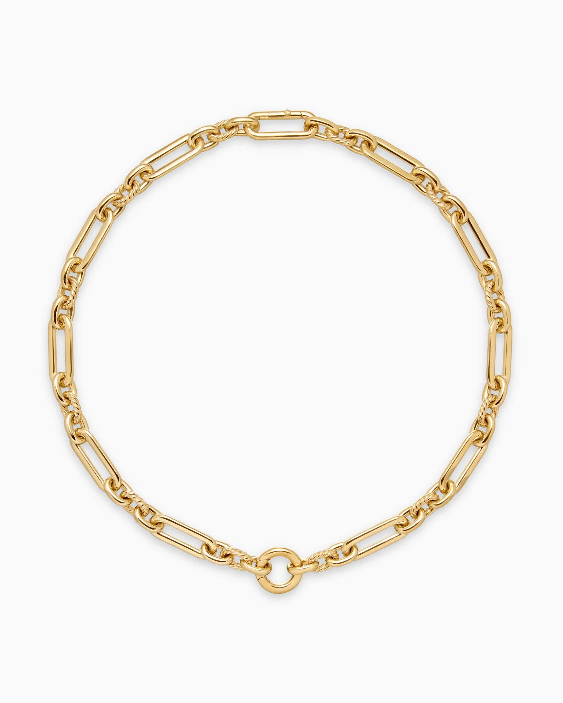 Lexington Chain Necklace 18K Yellow Gold, 9.8mm