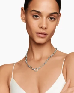 Lexington Chain Necklace Sterling Silver, 7mm