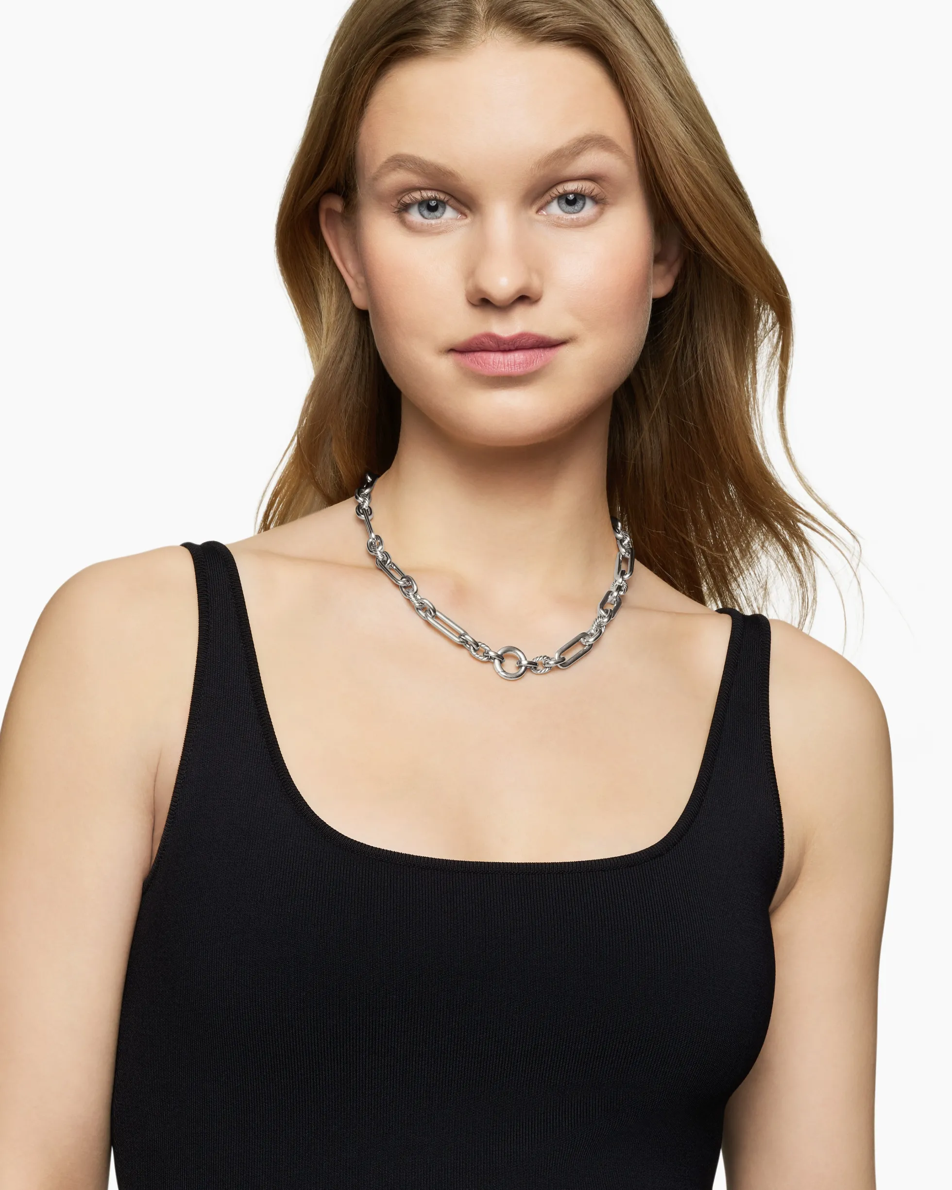 Lexington Chain Necklace Sterling Silver, 9.8mm