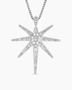 Liberty Pendant White Gold with Diamonds