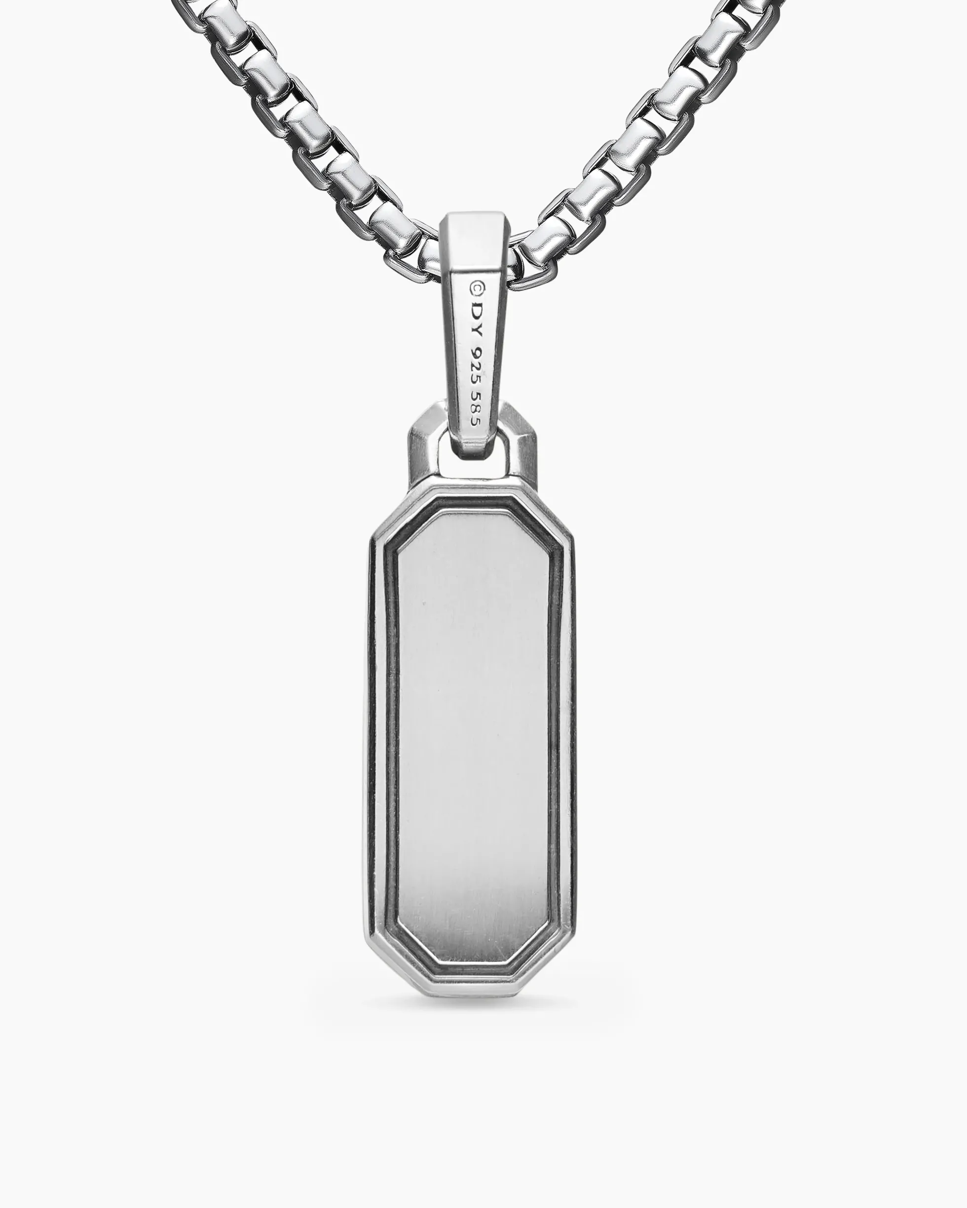 Love Amulet Sterling Silver with 14K Yellow Gold, 22mm