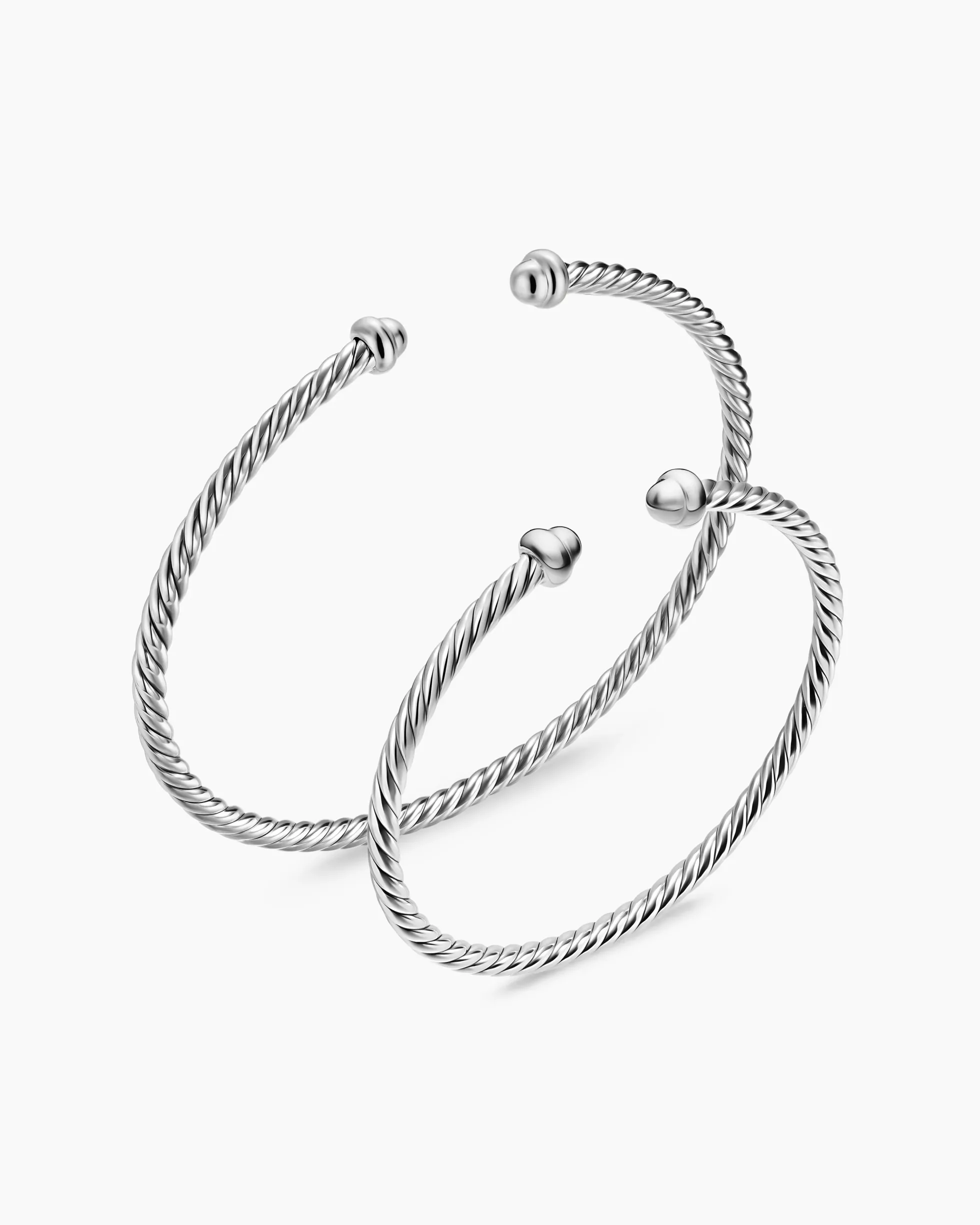 Micro Cable Flex® Teen Bracelet Sterling Silver, 2.6mm