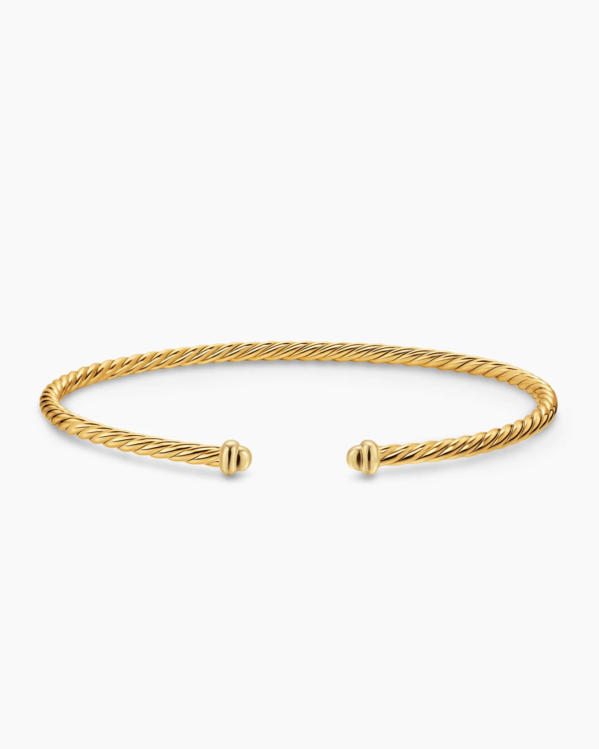 Micro Cablespira® Flex Bracelet 18K Yellow Gold, 2.6mm