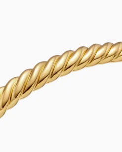 Modern Oval Cablespira® Bracelet 18K Yellow Gold, 4.5mm