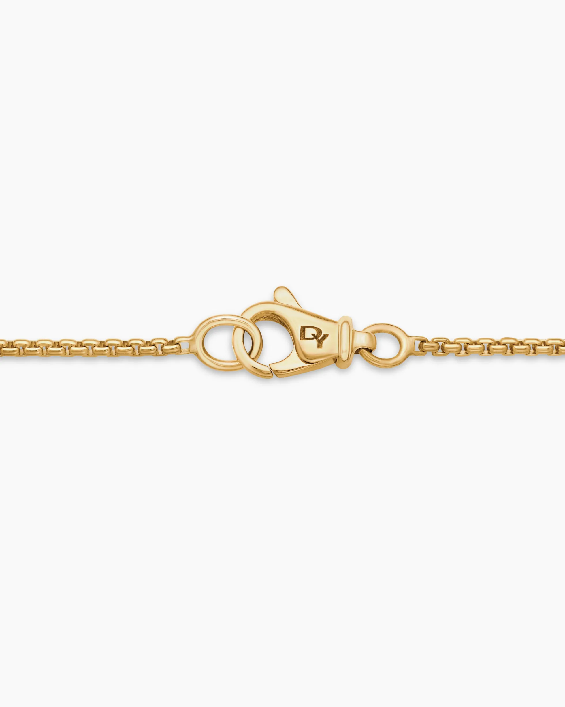 Pearl and Pavé Station Necklace 18K Yellow Gold with Pearls and Diamonds