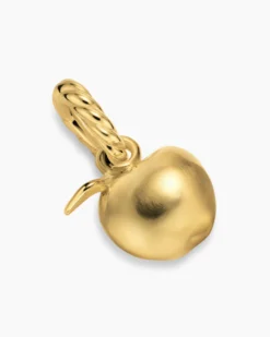 Petite Apple Amulet 18K Yellow Gold, 10mm