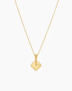Petite Modern Renaissance® Pearl Pendant Necklace 18K Yellow Gold with Pearls and Center Diamond, 7.3mm