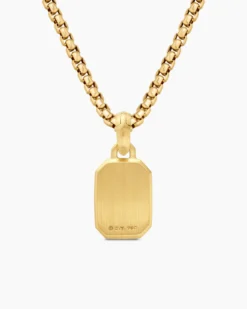 Petrvs® Bee Amulet 18K Yellow Gold with Carnelian and Diamonds, 15mm