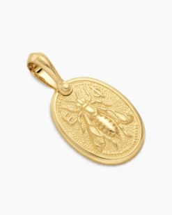 Petrvs® Bee Amulet 18K Yellow Gold, 17.8mm