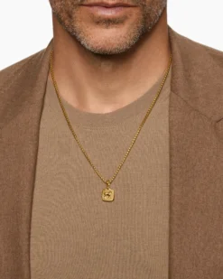 Petrvs® Horse Amulet 18K Yellow Gold, 15.8mm