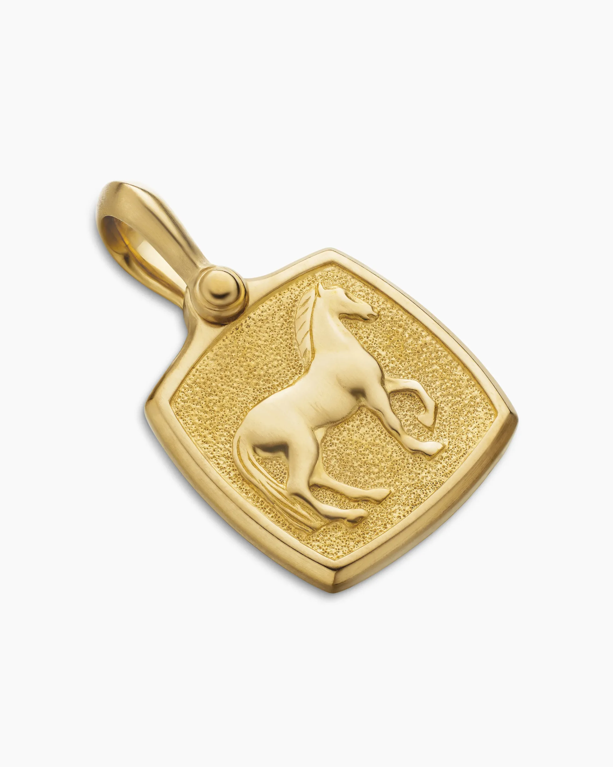 Petrvs® Horse Amulet 18K Yellow Gold, 19mm