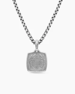 Petrvs® Horse Amulet Sterling Silver with 18K Yellow Gold, 19mm