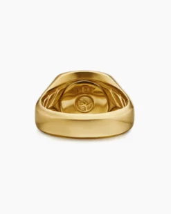 Petrvs® Horse Pinky Ring 18K Yellow Gold, 14.8mm