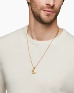 Petrvs® Lion Amulet 18K Yellow Gold, 19.3mm