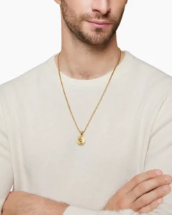 Petrvs® Lion Amulet 18K Yellow Gold, 19.3mm