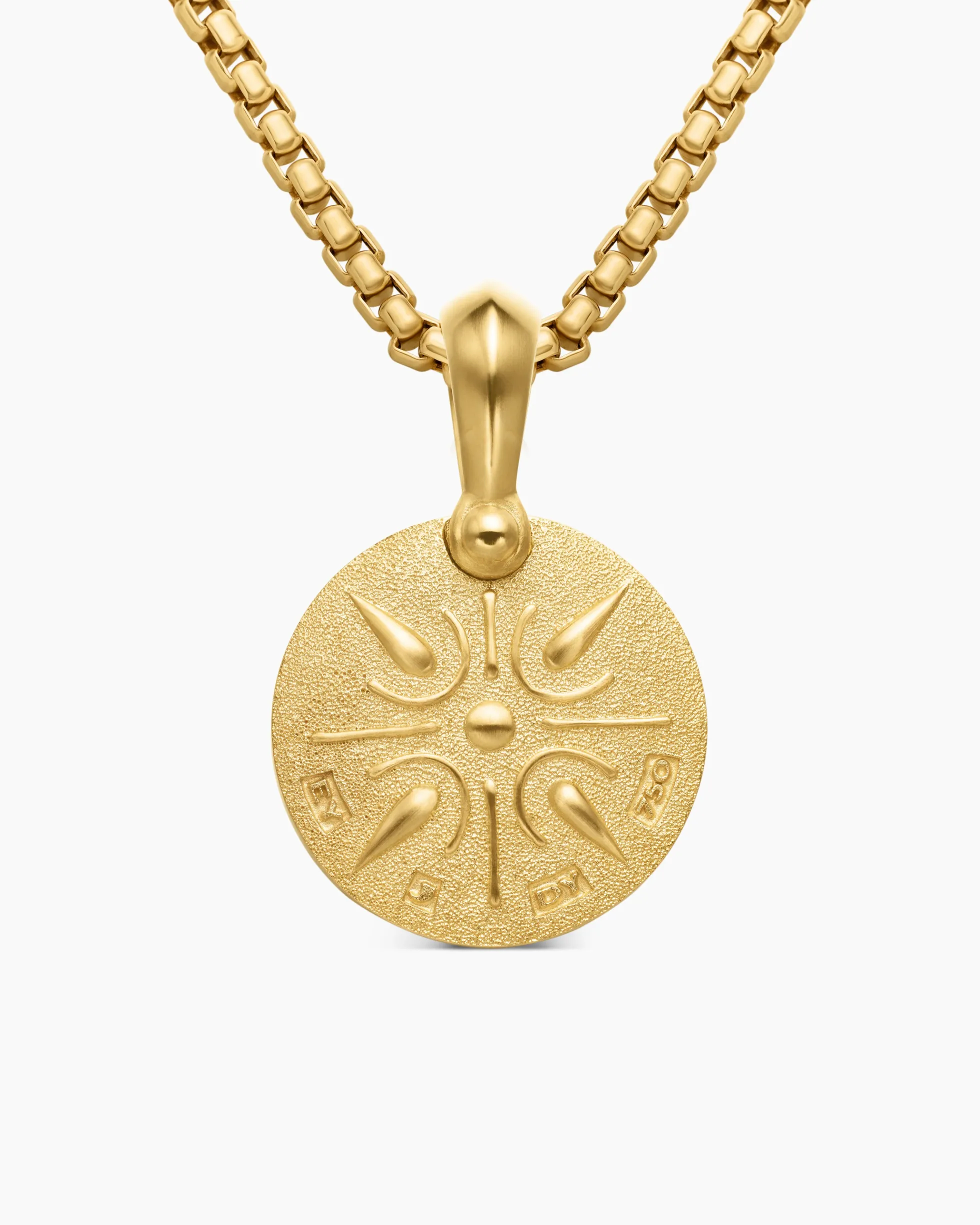 Petrvs® Lion Amulet 18K Yellow Gold, 19.3mm