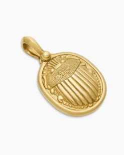 Petrvs® Scarab Amulet 18K Yellow Gold, 24mm