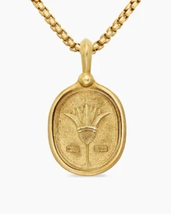 Petrvs® Scarab Amulet 18K Yellow Gold, 24mm