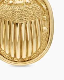 Petrvs® Scarab Amulet 18K Yellow Gold, 24mm