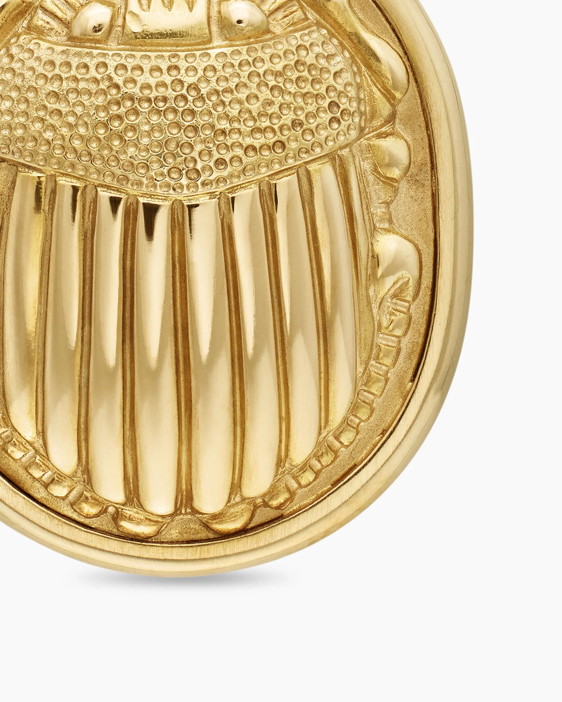 Petrvs® Scarab Amulet 18K Yellow Gold, 24mm