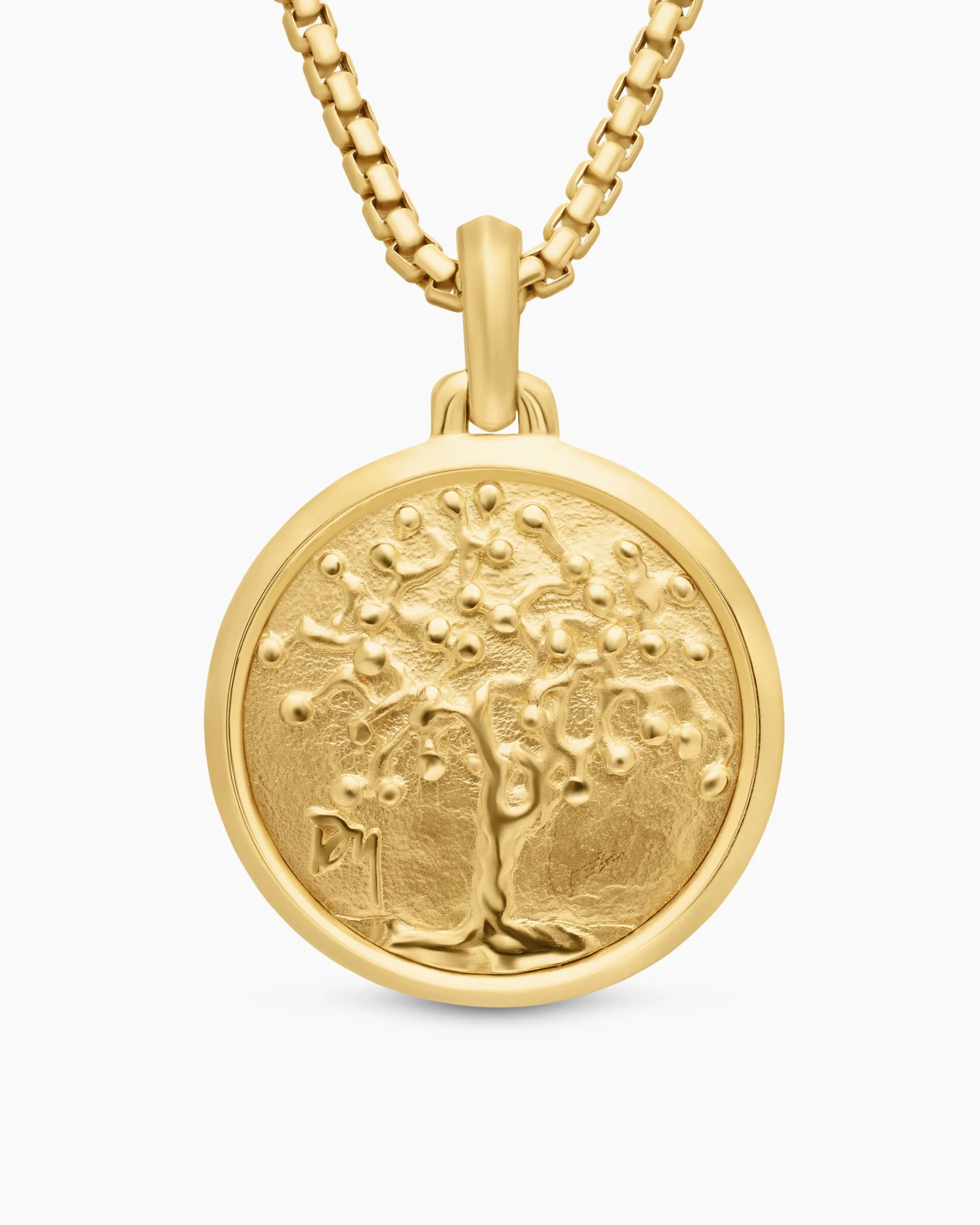 Petrvs® Tree of Life Amulet 18K Yellow Gold, 29mm
