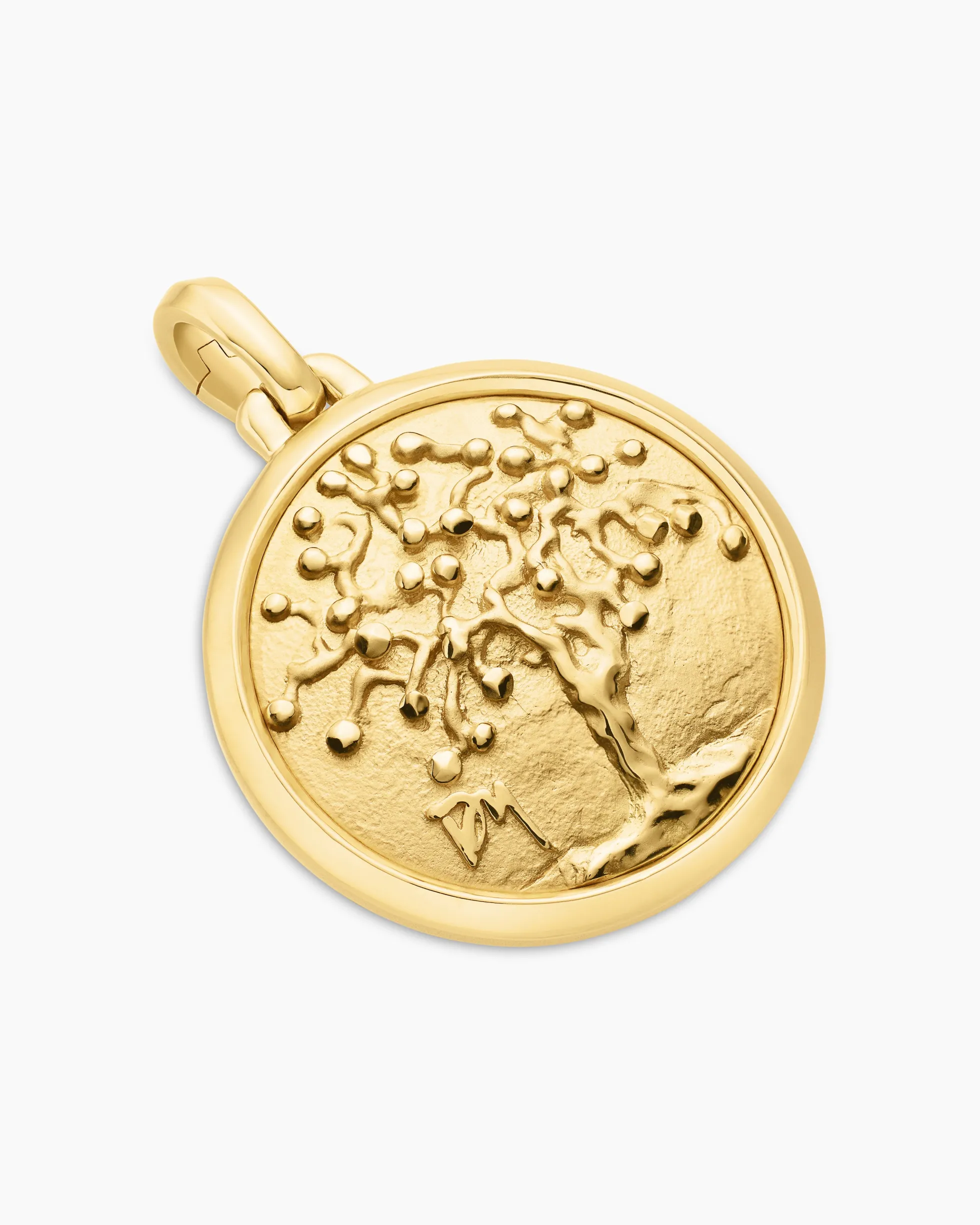 Petrvs® Tree of Life Amulet 18K Yellow Gold, 29mm