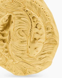 Pisces Amulet 18K Yellow Gold, 17mm