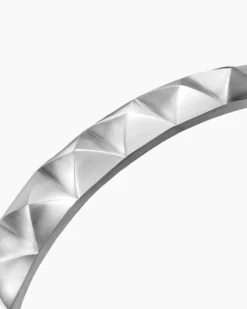 Pyramid Cuff Bracelet Sterling Silver, 9.3mm