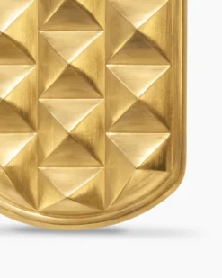 Pyramid Tag 18K Yellow Gold, 35mm
