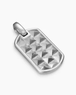 Pyramid Tag Sterling Silver, 35mm