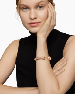 Renaissance® Cablespira® Bracelet 18K Rose Gold, 9mm