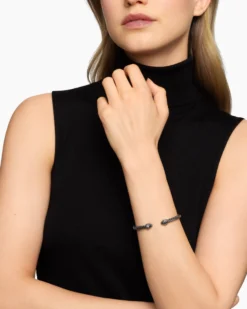 Renaissance® Classic Cable Bracelet Blackened Silver, 5mm