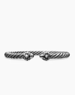 Renaissance® Classic Cable Bracelet Blackened Silver, 5mm