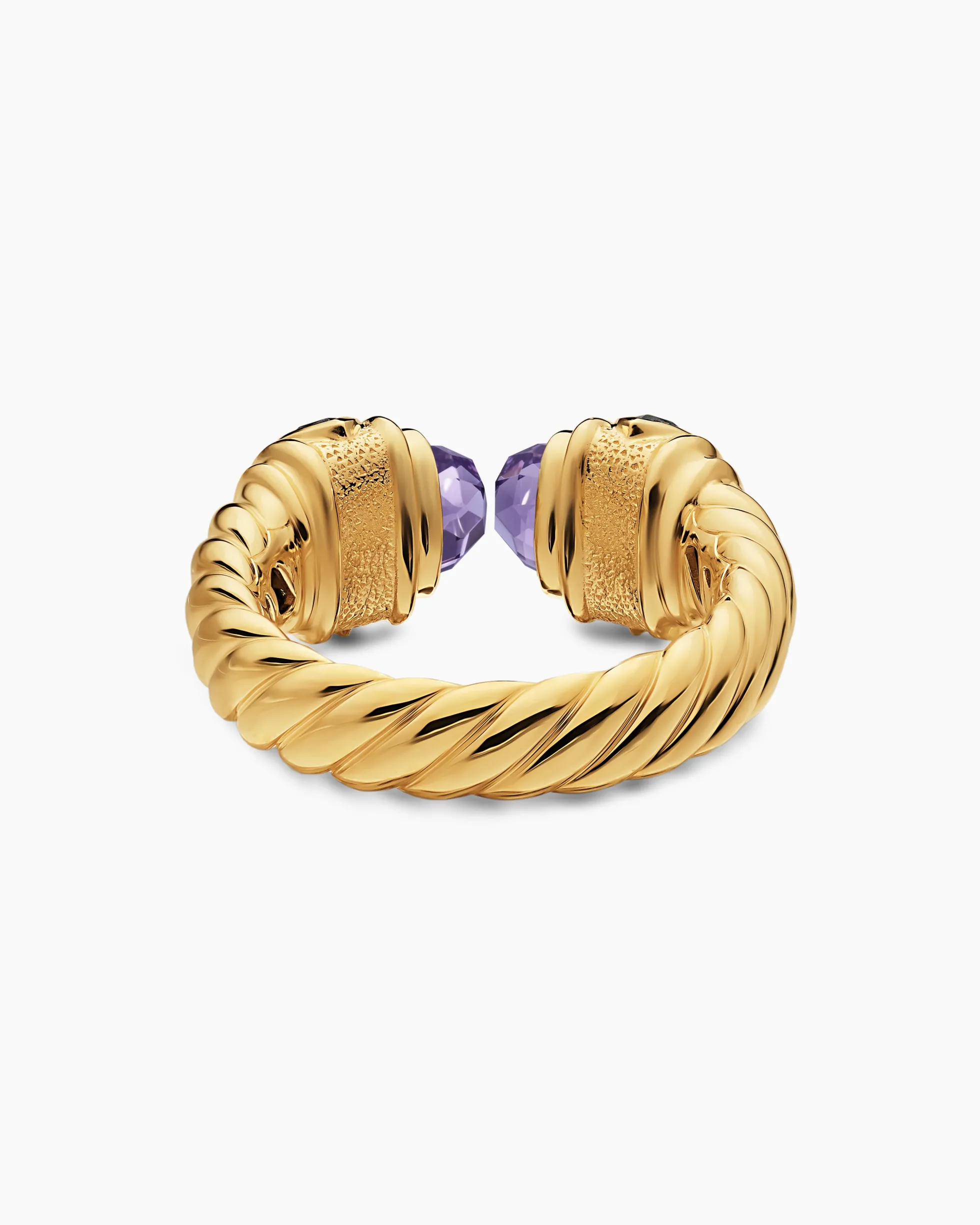 Renaissance® Color Ring 18K Yellow Gold with Amethyst, Pink Tourmaline and Tsavorites, 10mm