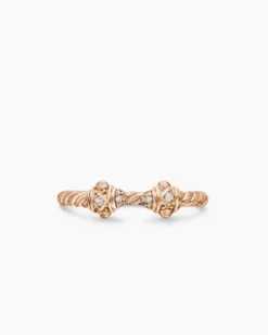 Renaissance® Ring 18K Rose Gold with Diamonds, 2.3mm