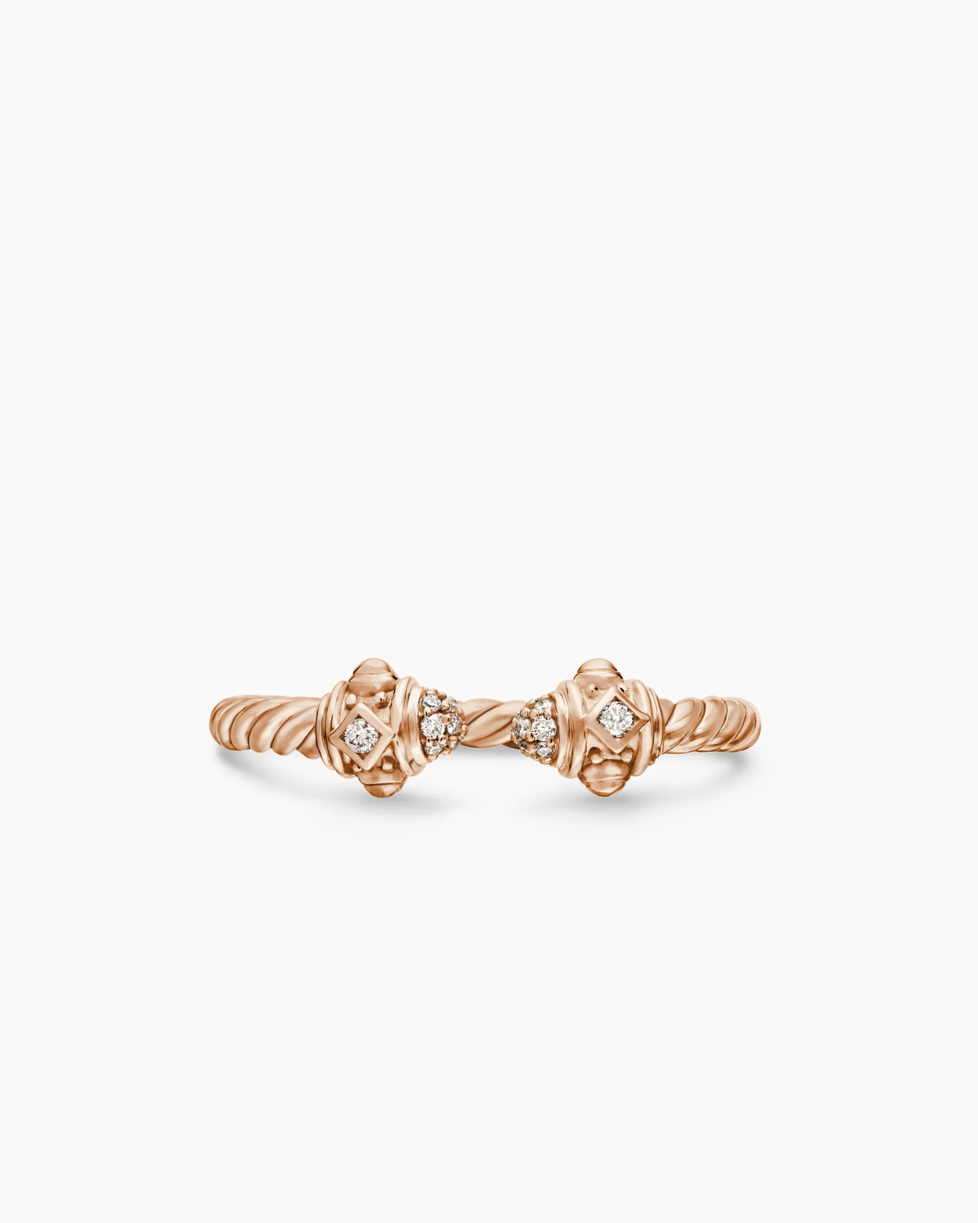 Renaissance® Ring 18K Rose Gold with Diamonds, 2.3mm