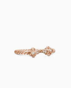 Renaissance® Ring 18K Rose Gold with Diamonds, 2.3mm