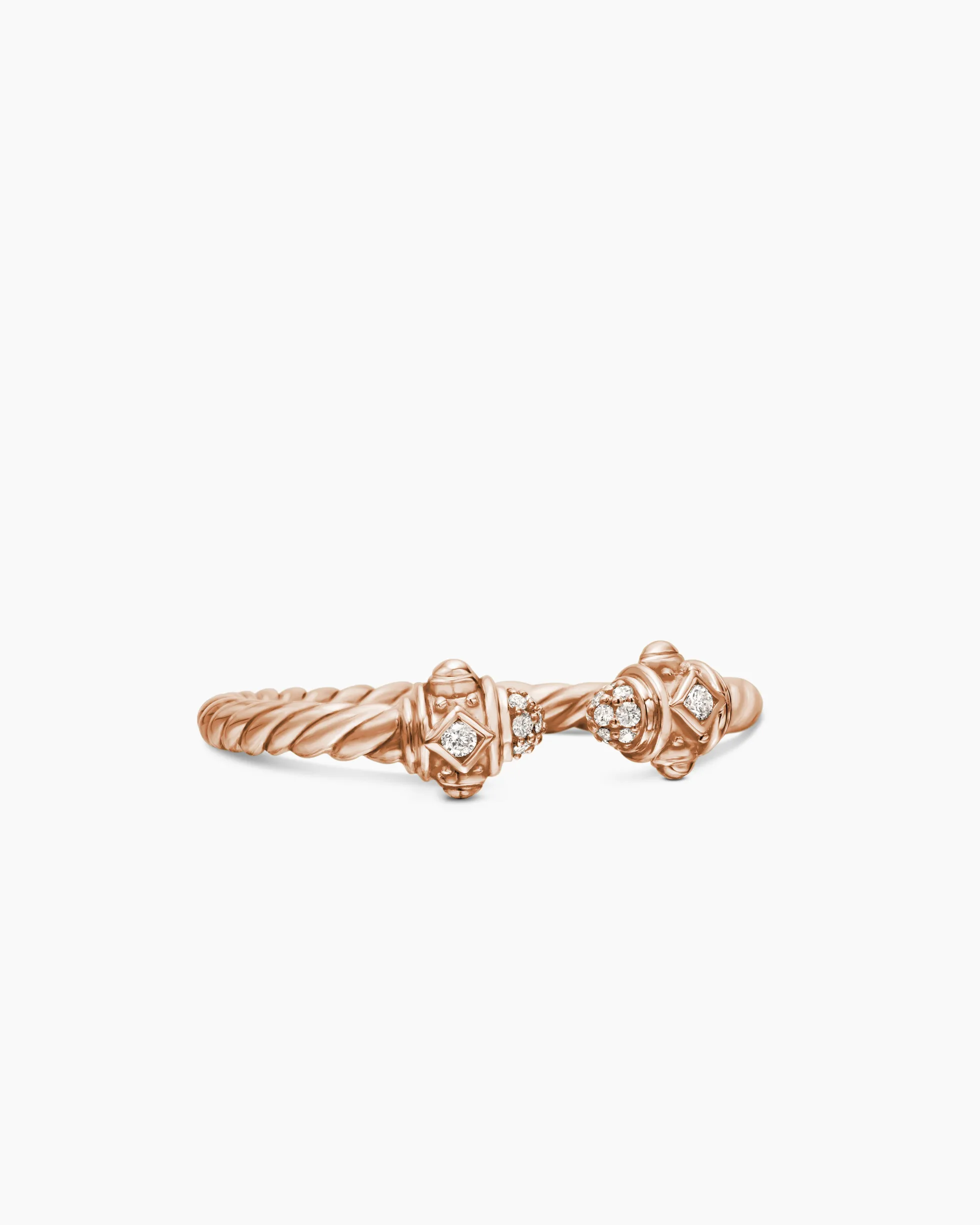 Renaissance® Ring 18K Rose Gold with Diamonds, 2.3mm