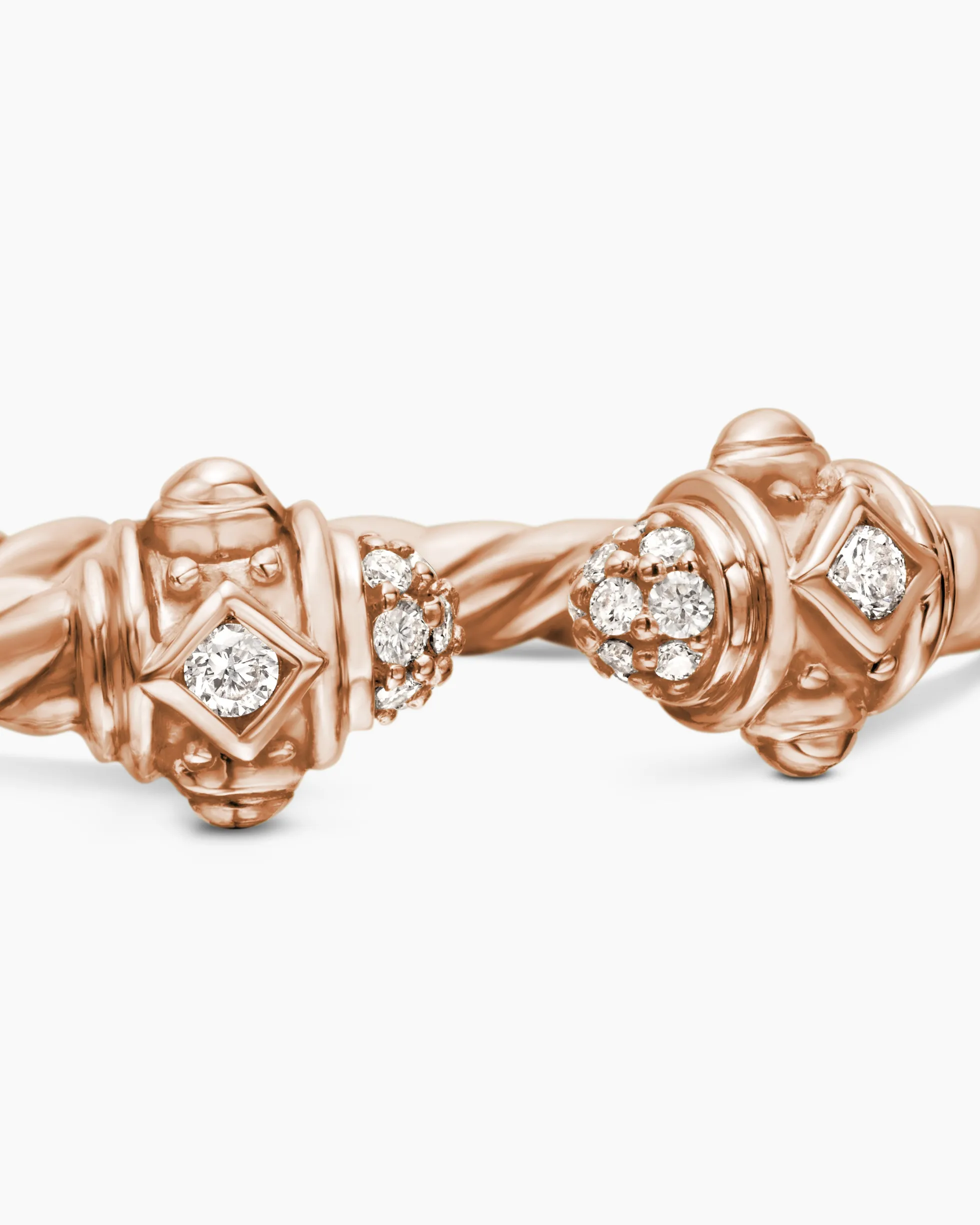 Renaissance® Ring 18K Rose Gold with Diamonds, 2.3mm