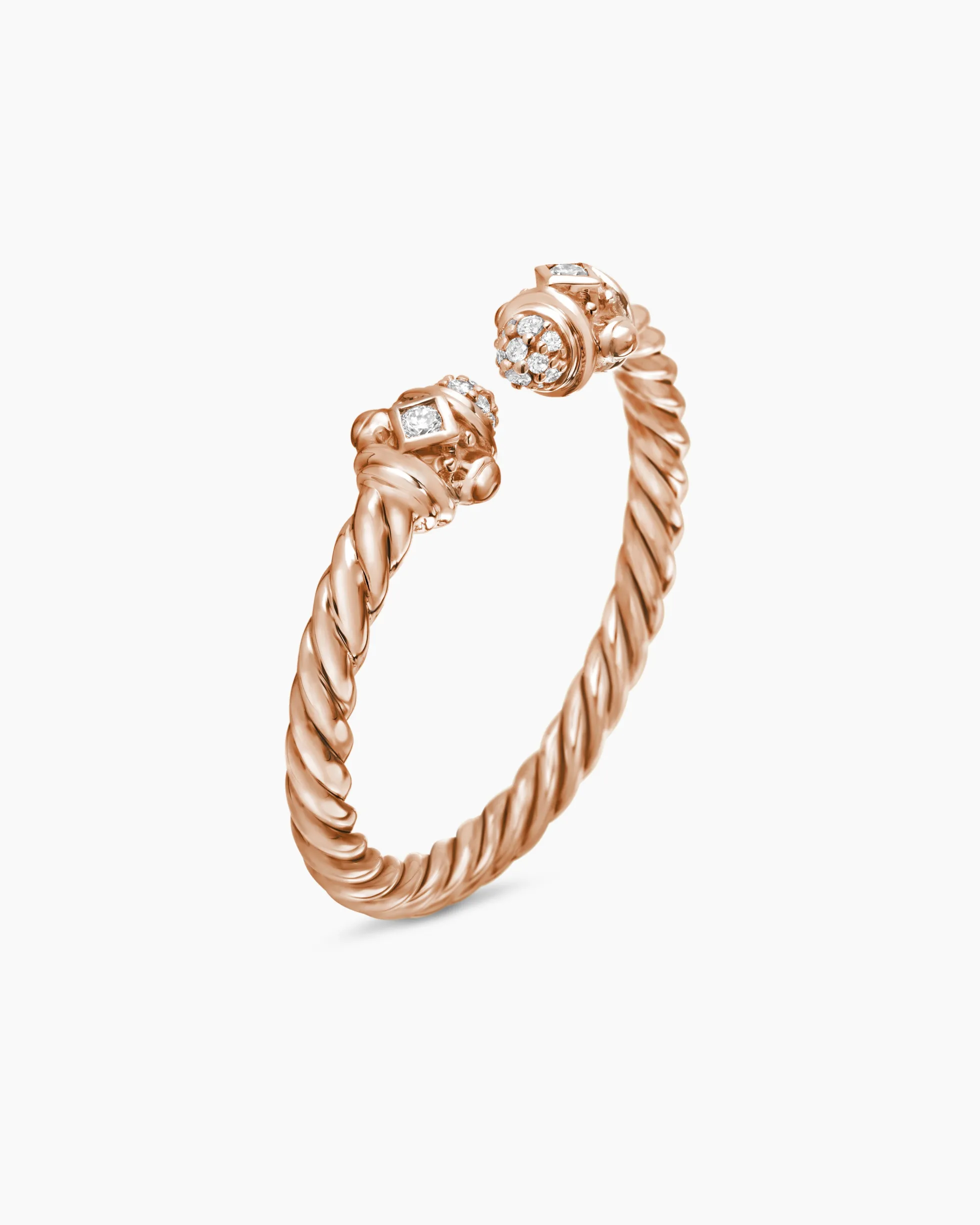 Renaissance® Ring 18K Rose Gold with Diamonds, 2.3mm