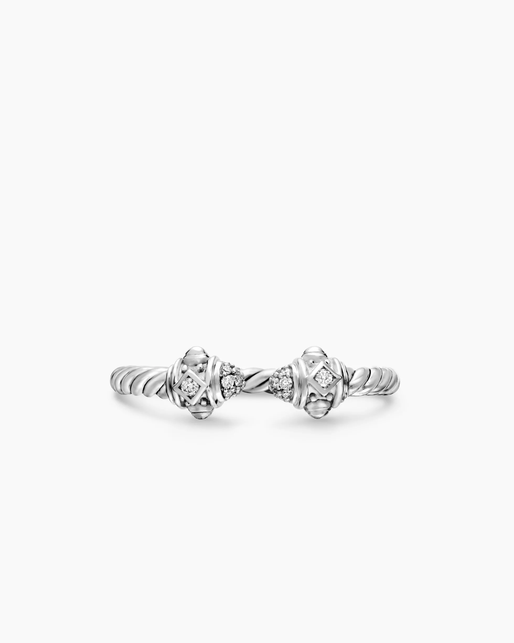 Renaissance® Ring 18K White Gold with Diamonds, 2.3mm