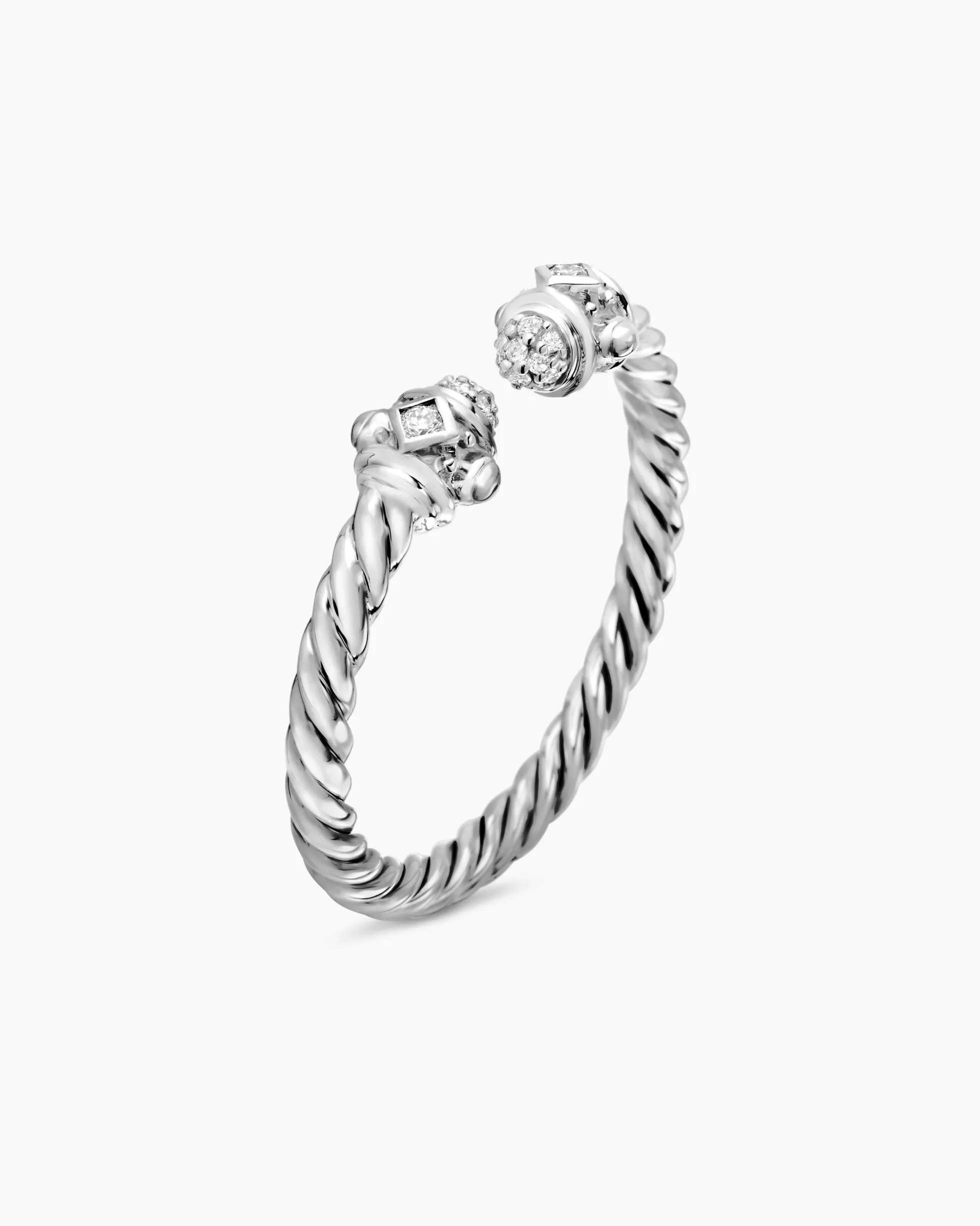 Renaissance® Ring 18K White Gold with Diamonds, 2.3mm