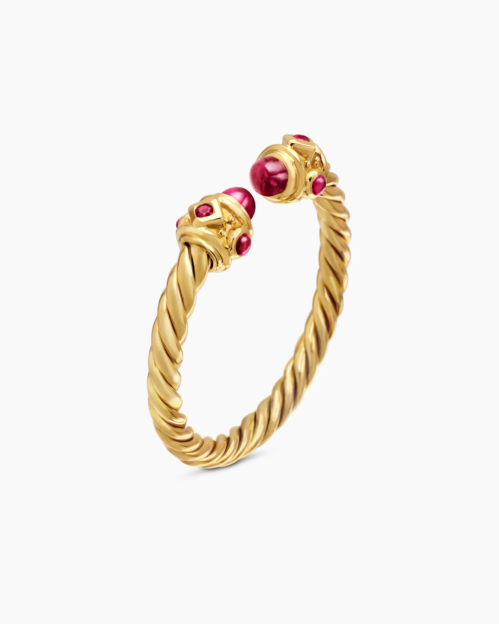 Renaissance® Ring 18K Yellow Gold with Rubies, 2.3mm