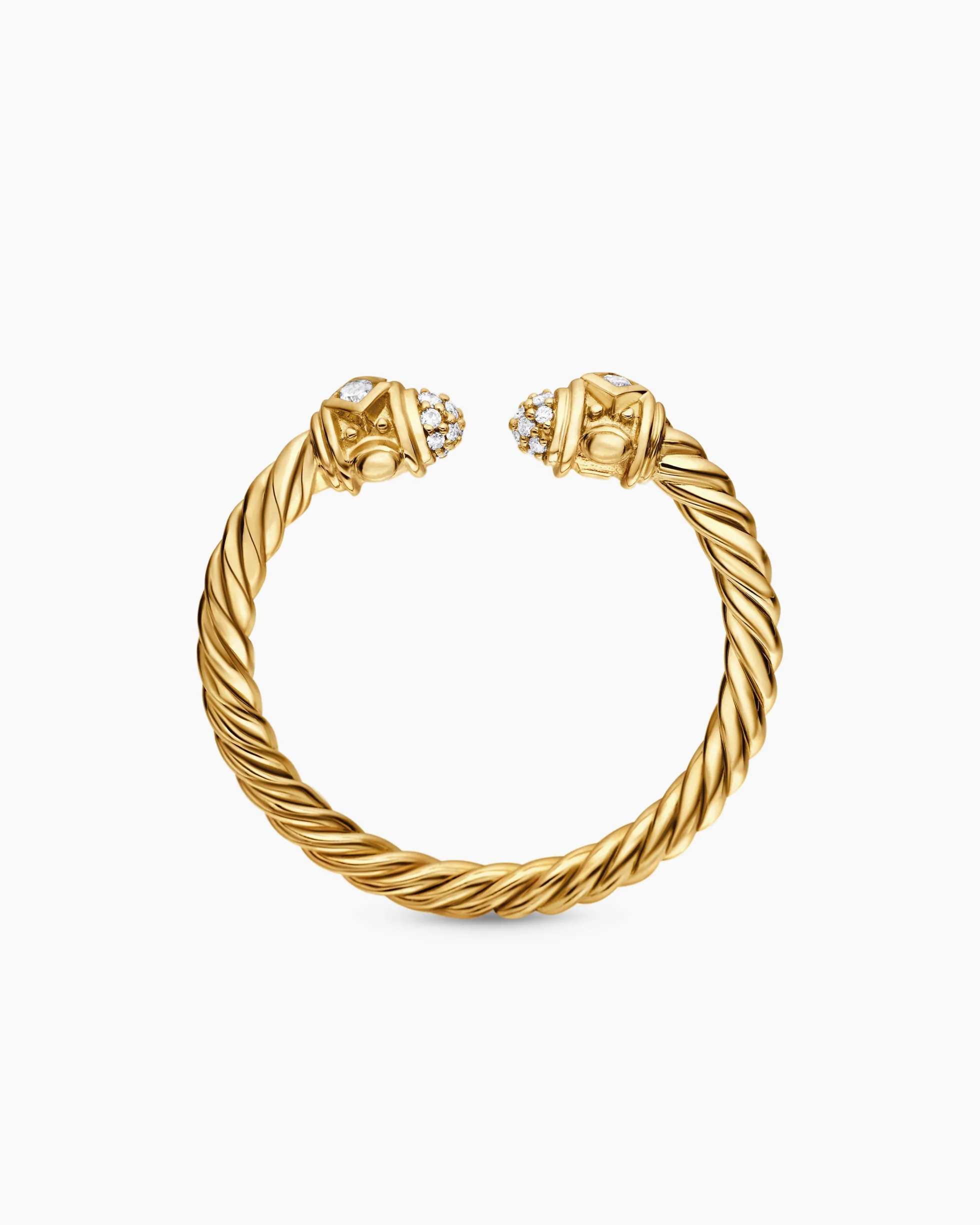 Renaissance® Ring 18K Yellow Gold with Diamonds, 2.3mm