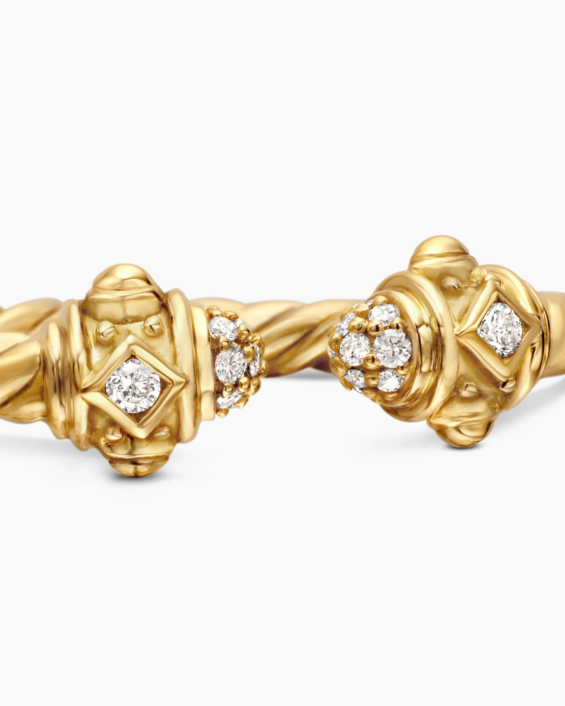 Renaissance® Ring 18K Yellow Gold with Diamonds, 2.3mm