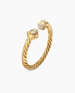 Renaissance® Ring 18K Yellow Gold with Diamonds, 2.3mm