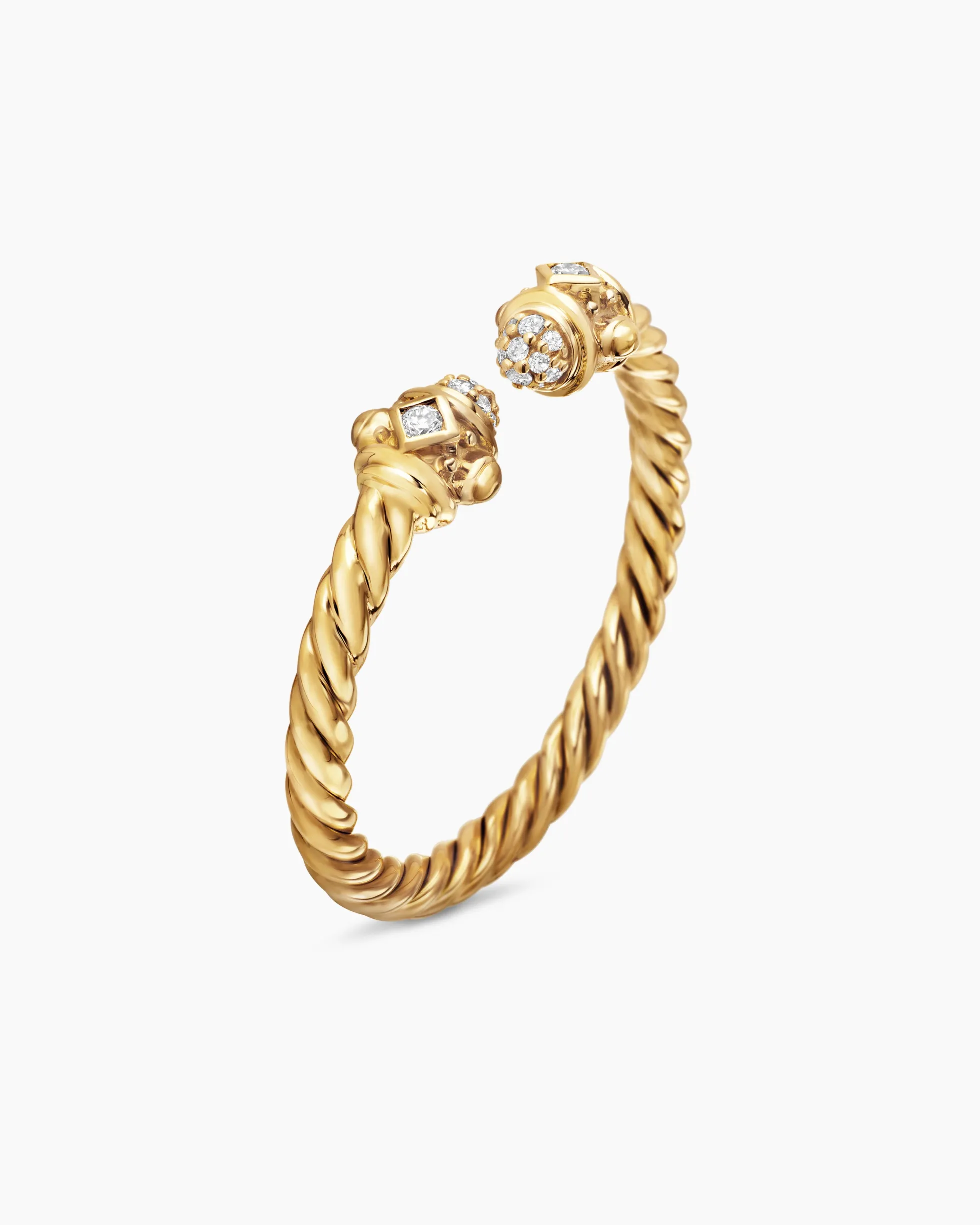 Renaissance® Ring 18K Yellow Gold with Diamonds, 2.3mm