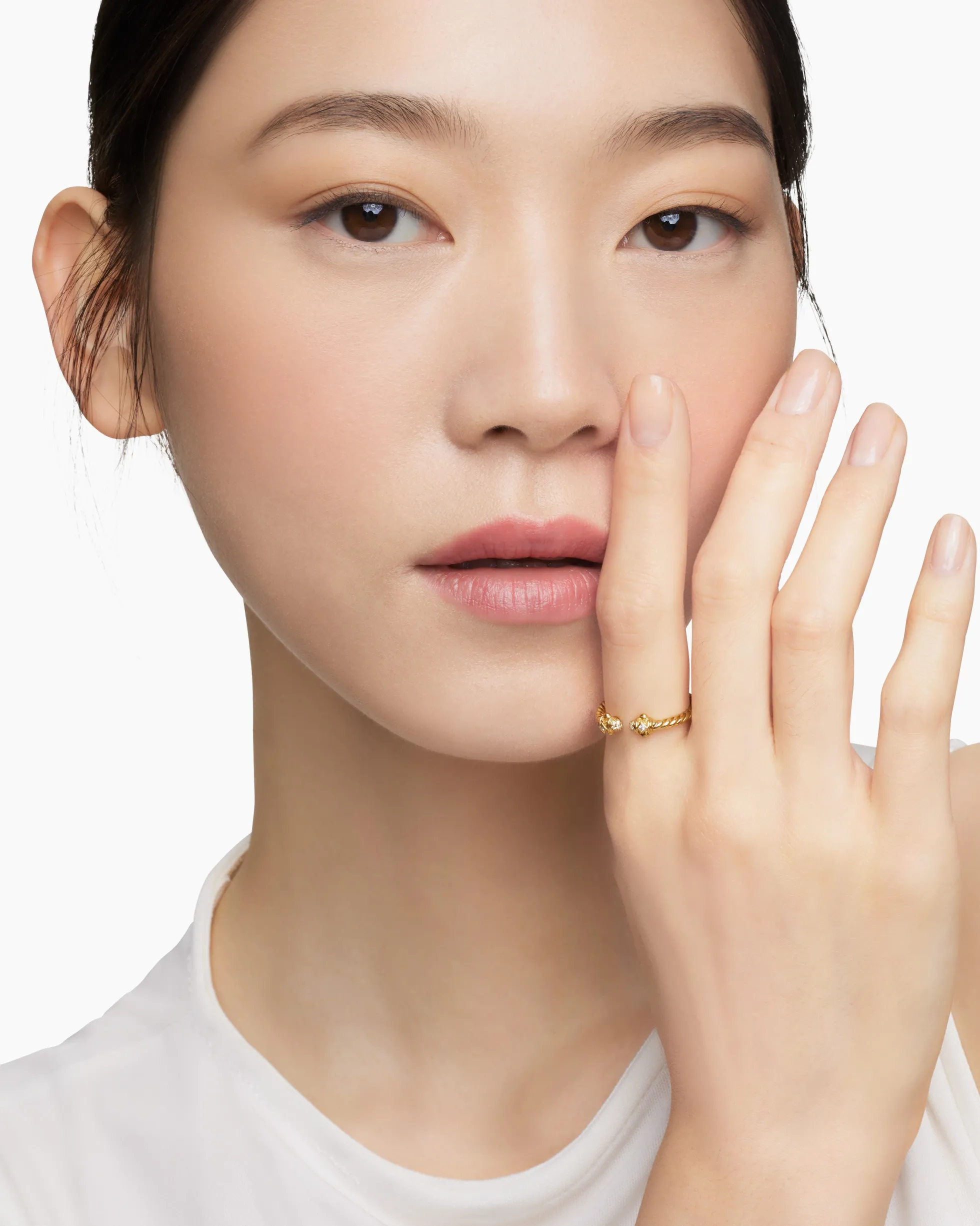 Renaissance® Ring 18K Yellow Gold with Diamonds, 2.3mm